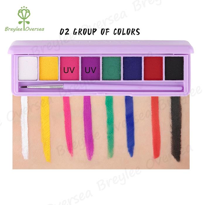 Gambar Handaiyan Uv Body Paint Glow In The Dark Face Painting For Party Performance Pertunjukan 8 Color - 2# dari Ramacell2 undefined Tokopedia