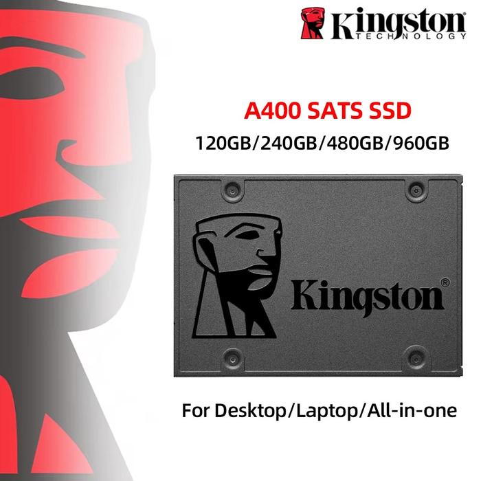 Jual Kingston A400 SSD 120GB 240GB 480GB 960GB SATA III inch