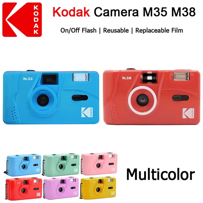 Jual Original Kodak Film 35mm Camera with Flash Wind and Rewind