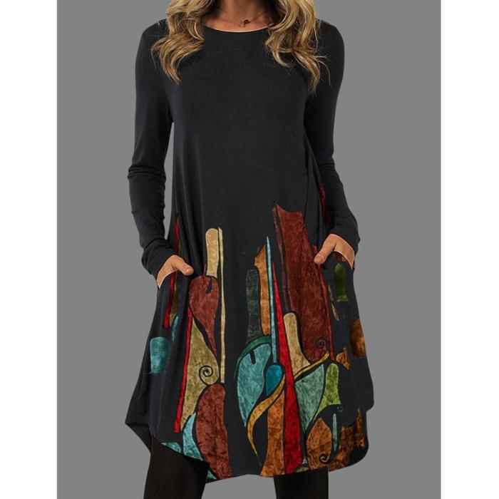 Jual Vintage Dresses for Women European and American autumn Winter