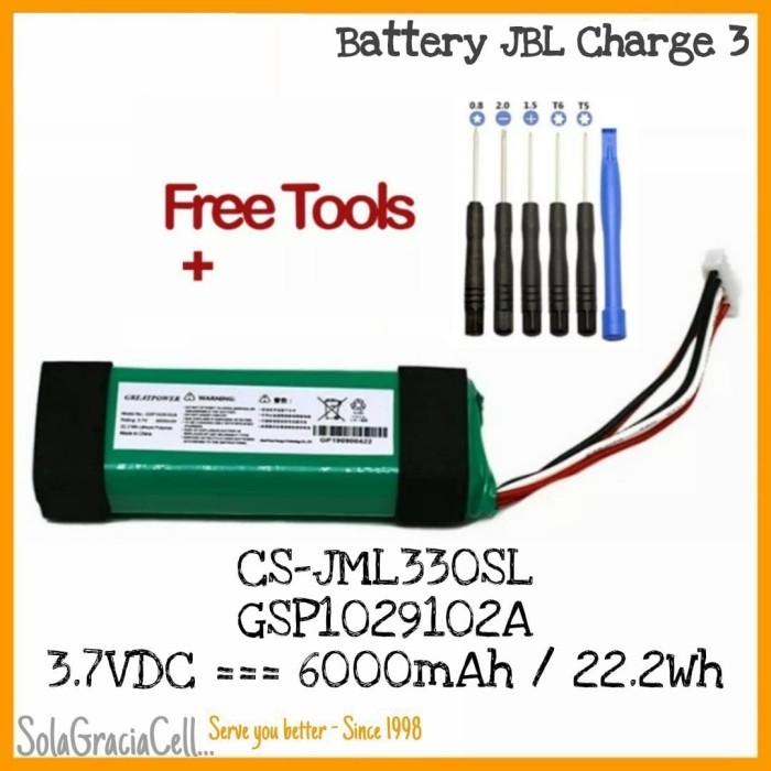 Jual Batre/Battery Bluetooth Speaker JBL Charge GSP1029102A