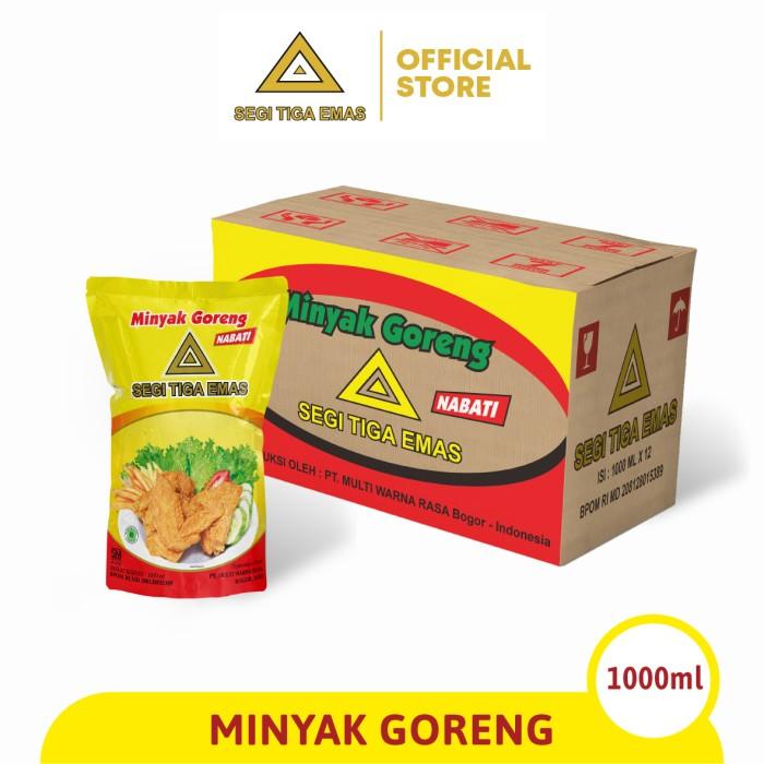 Gambar Minyak Goreng Segi Tiga Emas 1 Liter (1L x 12Pcs / Dus) dari Segi Tiga Emas undefined Tokopedia
