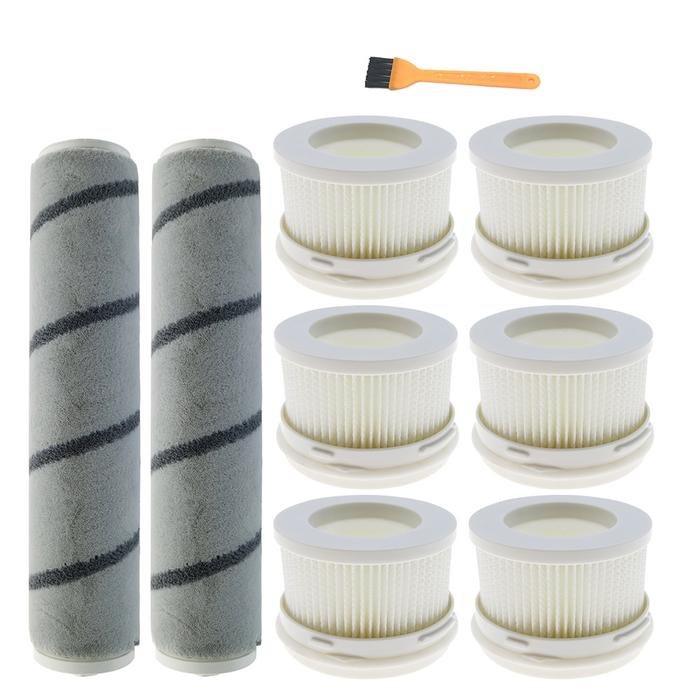 Gambar HEPA Filter Main Rolling Brush for Xiaomi Mijia 1C / K10 MJWXCQ04ZM SCWXCQ02ZHM Handheld Wireless Vacuum Cleaner Roller Brushes dari PT KERTASANYARR TERRRBARRRRU undefined Tokopedia