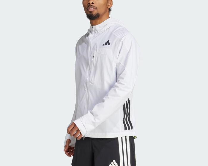 Gambar Jaket Lari Pria Adidas Running Jacket White -JF3471 - A/S dari Rud Runner undefined Tokopedia