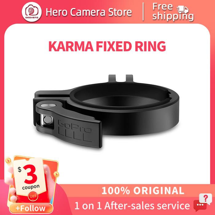 Gopro Karma Grip Fixed Ring Original Accessories For Gopro Hero567 Motion  Camera Handheld Ptz Stabilizer Metal Fixing Ring
