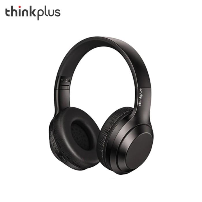 Gambar Lenovo Thinkplus TH10 Headphone Bluetooth Wireless Headset Earphone BT5.0 Unit Baru / Segel - Hitam dari CANDY Store IT undefined Tokopedia