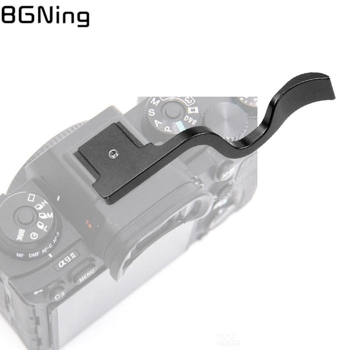 Jual Metal Thumb Up Hot Shoe Hand Grip Mount Camera Cover for