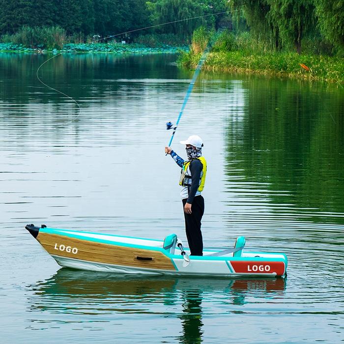 Gambar Anti-slip Drop Stitch Inflatable Canoe Kayaks Fishing With Fishing Rod Holder dari AGEN GROSIRR PENSIL60932 undefined Tokopedia