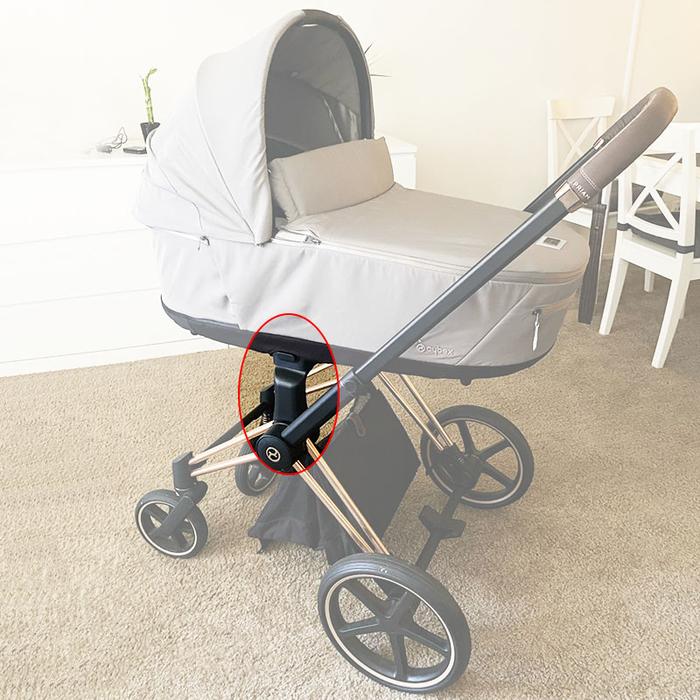 Gambar Buggy Adapter For Cybex Priam 2/3/4 E-Priam Pushchair Aton Cloud Q/Z Baby Basket Kinderwagen Converter Stroller Accessories dari GROSIR SELARAS INDAH810491 undefined Tokopedia