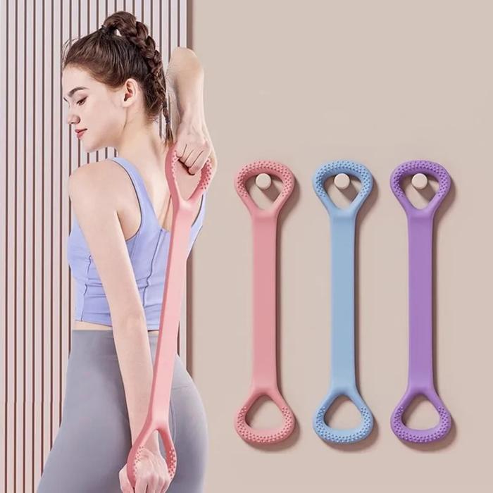 Jual 8-shaped Fitness Resistance Band Sports Workout Elastic Band