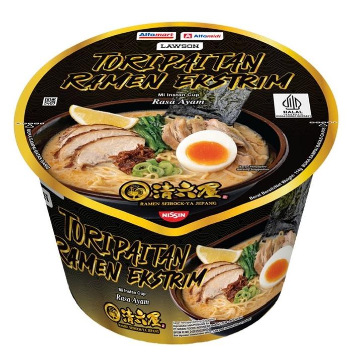 Gambar Alfamart Ramen Seirock-Ya Jepang Mi Instan Toripaitan Ramen Ekstrim 114 g dari tokopurworejo98 undefined Tokopedia