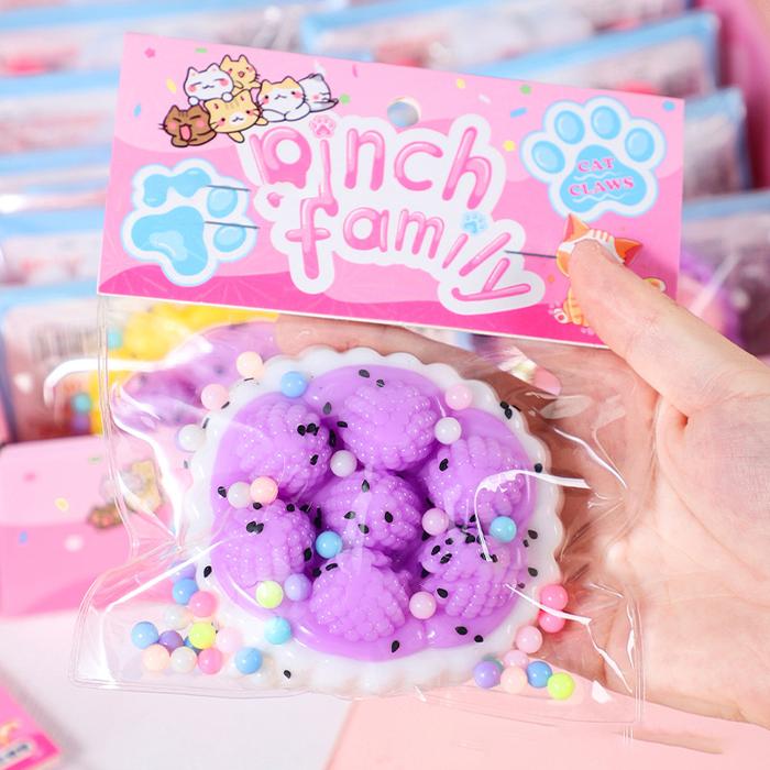 Jual Strawberry Cake Mochi Taba Squishy Toy Cute Sticky