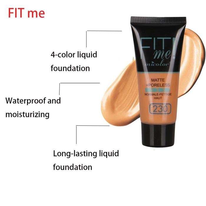 Gambar Black Skin Foundation Fit me make up cream foundation Full Coverage Face concealer Face Moisturizing Makeup Suitable Black Women dari AGEN GROSIRR POTATOS61831 undefined Tokopedia