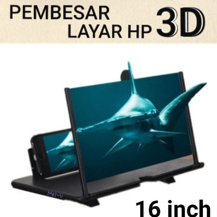 Jual TERLARIS KACA PEMBESAR LAYAR HP 3D 14 16 INCH INCI