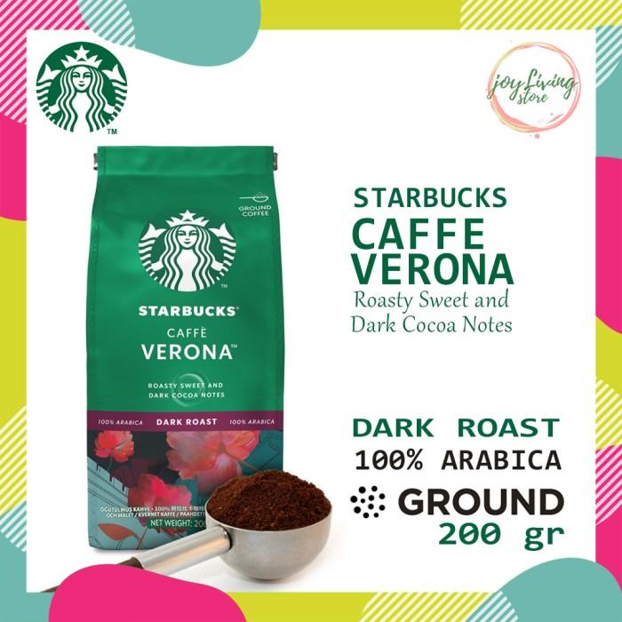 Gambar Kopi Starbucks Bean And Ground Coffee Bag Blonde Medium Dark Roast - CAFFE VERONA dari Nirwa St0re undefined Tokopedia