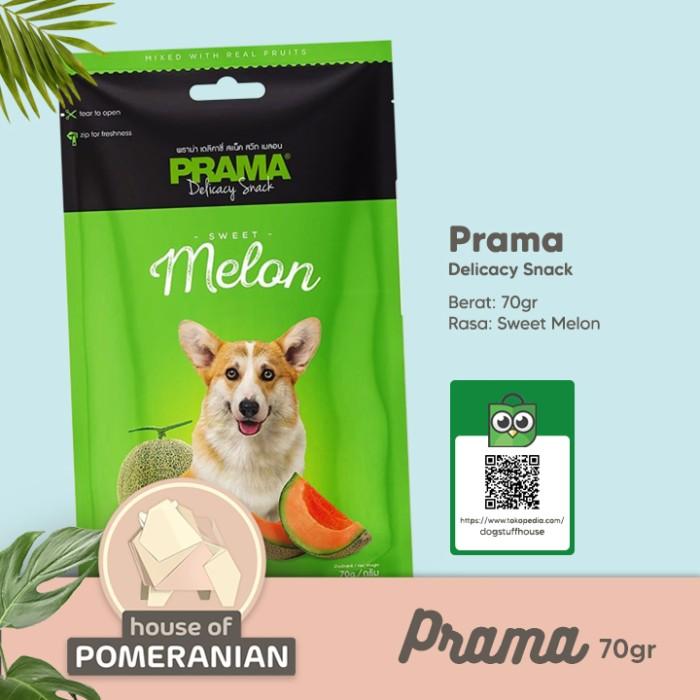 Gambar PRAMA snack anjing dog food treat cemilan chew - Melon dari House Of Pomeranian undefined Tokopedia