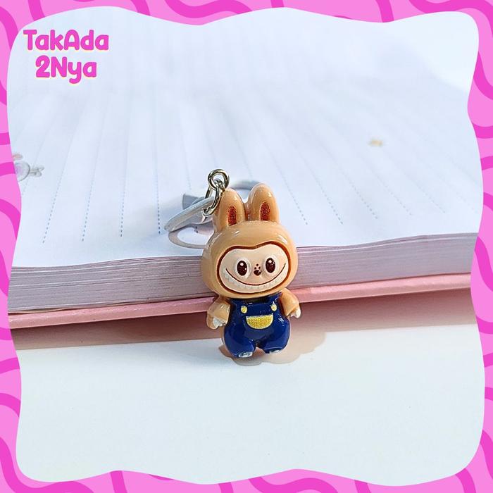 Gambar Gantungan Kunci Resin GK-1548 Labubu Full Body Keychain Hiasan Tas Key Chain - Coklat dari Takada2nya undefined Tokopedia
