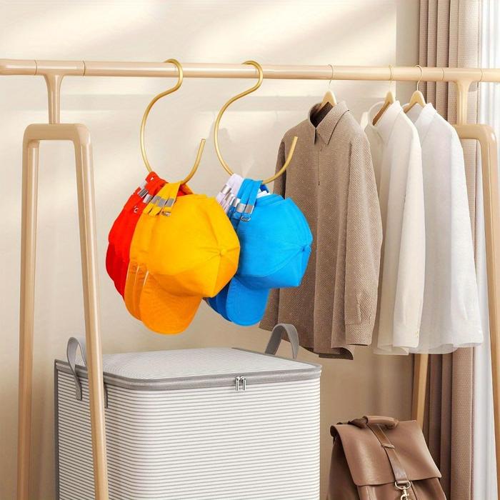 Jual Cap Rack Hat Hangers for Closet Sturdy Durable Cap Organizer