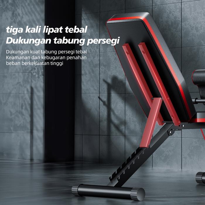 Alat Fitness Bench Portable Jual Adjustable Folding Fitness Bench