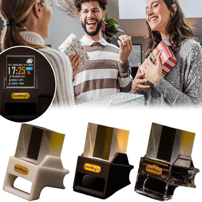 Gambar 3D Hologram Cube Display Smart Clock Lectronic Album USB Charging Smart Weather Station Plastic with Full Screen Gif Animation dari AGEN GROSIRR SIRSAK71913 undefined Tokopedia