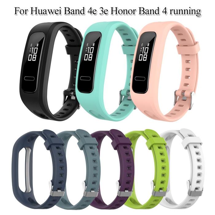 Tali Huawei Band 4e Gris Jual Silicone Replacement Watch Band For