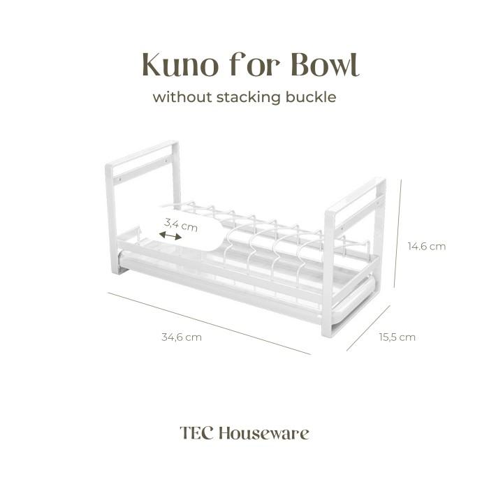 Gambar 【TEC】KUNO Rak Piring Perapi Dapur Organizer Piring Lemari Mangkok - Black, Plate dari Alyanimidah undefined Tokopedia