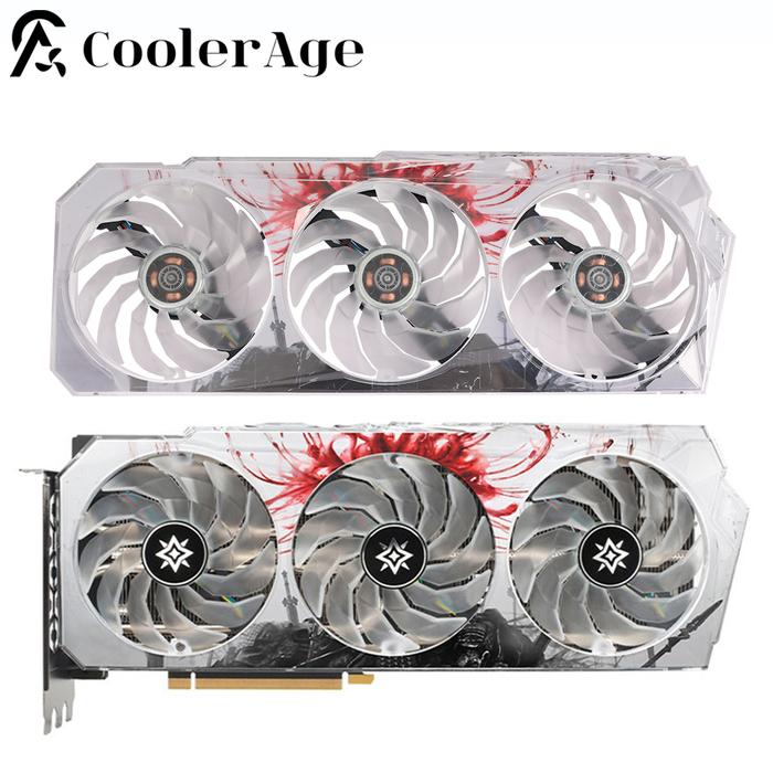 Jual For Galax GeForce RTX 3060 3060Ti 3070 3070Ti Video Card Fan