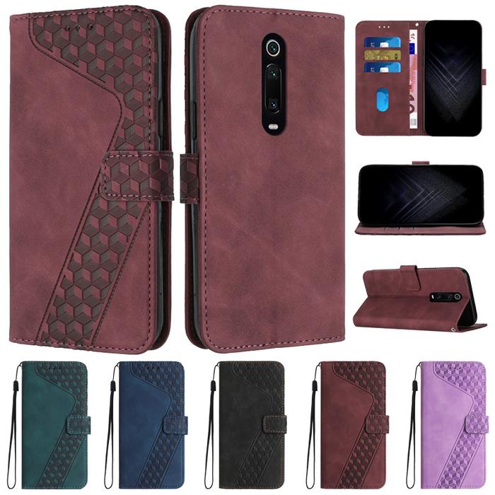 Jual Mi 9T Case For Xiaomi Mi 9T Cover 3D Geometric Lattice