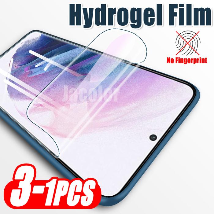 Jual 1-3PCS Full Cover Hydrogel Film For Samsung Galaxy S21 FE