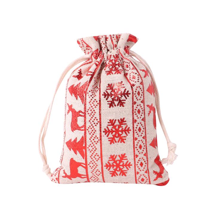 Jual Xmas Large Christmas Stockings Bags Sacks Hessian Santa Gift