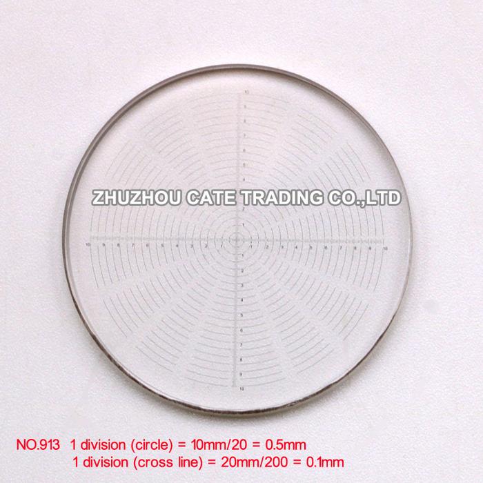 Gambar Dia 24mm Stereo Microscope Eyepiece Micrometer Graticule Ruler Ocular Reticle for Olympus Microscope CX23 BX SZX Series - 1PC NO.913 dari mabdyaurosmaud83 undefined Tokopedia