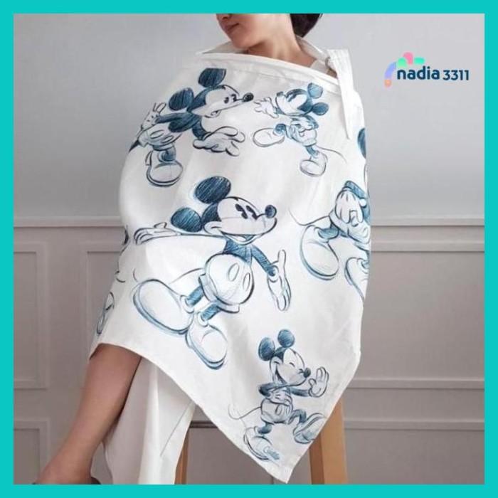Gambar Tersedia-- Stock Banyak Cuddly - Organic Tencel Nursing Cover/Apron Menyusui - All Motifs - Classic Mickey dari mother suport undefined Tokopedia