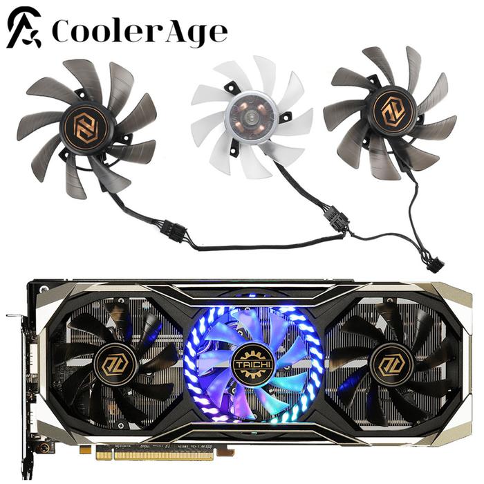 Xt 8gb Rx 5700 Xt Xfx Thicc Xfx Graphics Card CF1010U12S GPU Fan  Replacement (3-Pack) FDC10U12S9-C CF1010U12S RX 5700XT、RX-57XT86OD GPUファン、XFX用Radeon RX
