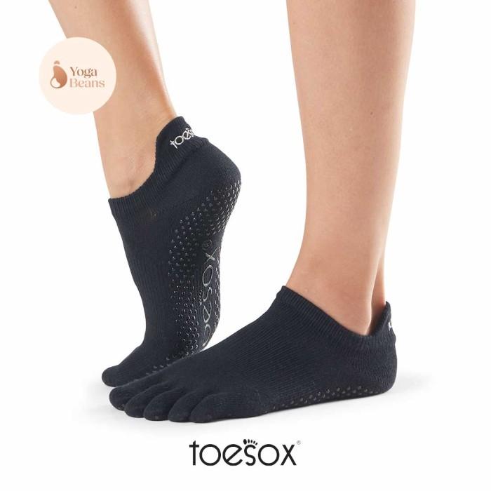 Gambar ToeSox - Full Toe Low Rise Grip Socks - Black, S dari Bagas budi undefined Tokopedia