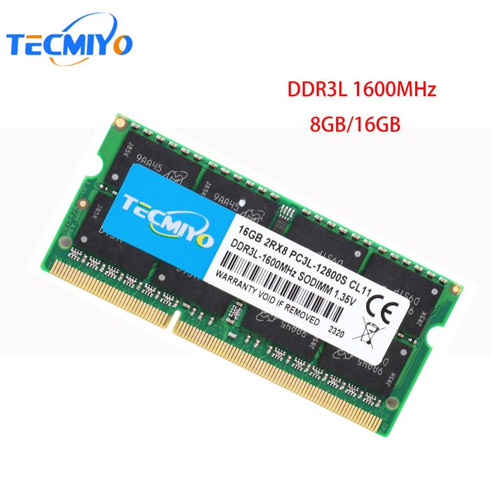 Tecmiyo Ddr3l Sodimm 1600mhz Upgraded Tecmiyo 8GB 2x4GB DDR3