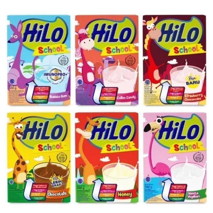 Gambar HiLo School 500gr Hi Lo Coklat Madu Bule Gum Cotton Candy Vanila - Honey 500 dari Edgar kids shop undefined Tokopedia