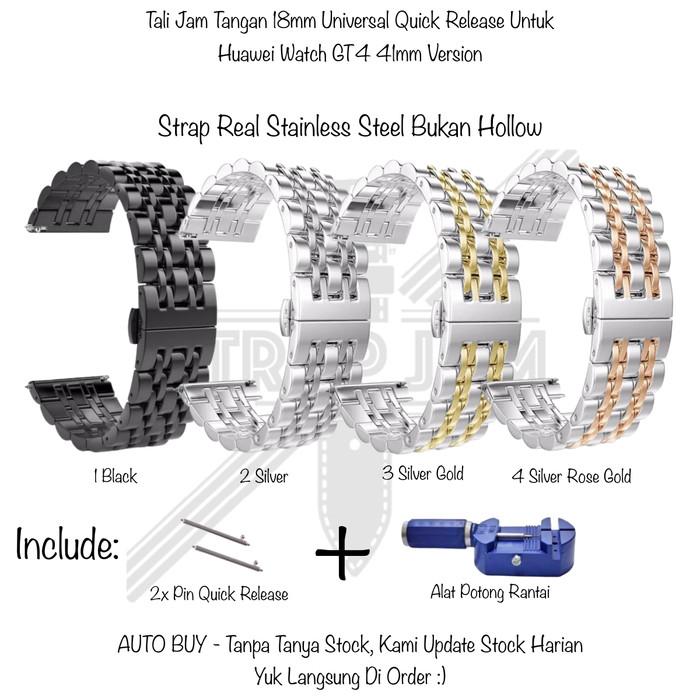 Jual Qrd 18Mm Strap Huawei Watch Gt4 Gt 41Mm Tali Jam