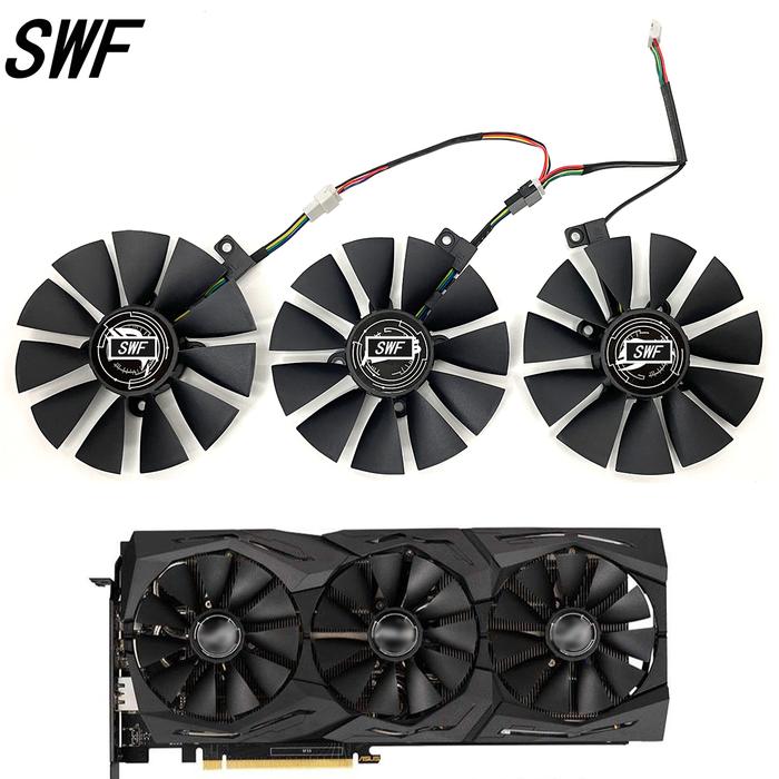 Jual New 87MM FDC10U12S9-C FDC10H12S9-C For ASUS GTX 980 Ti R9