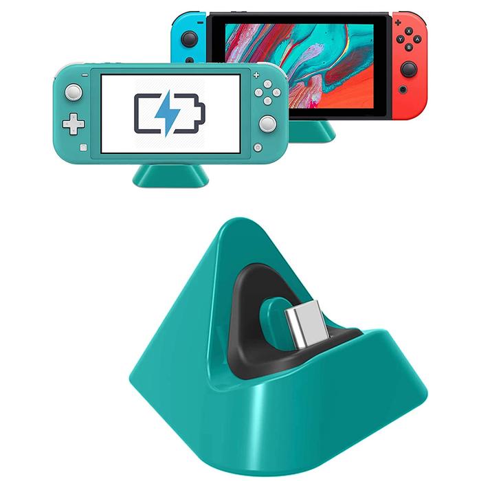 Jual Mini Switch Lite Charging Dock Type C Port Small Stand Holder