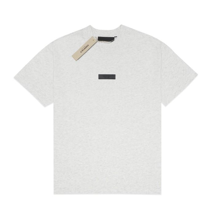 Gambar FOG Essentials Center Black Rubber T-Shirt - Light Grey, M dari irwan_ilhamm undefined Tokopedia