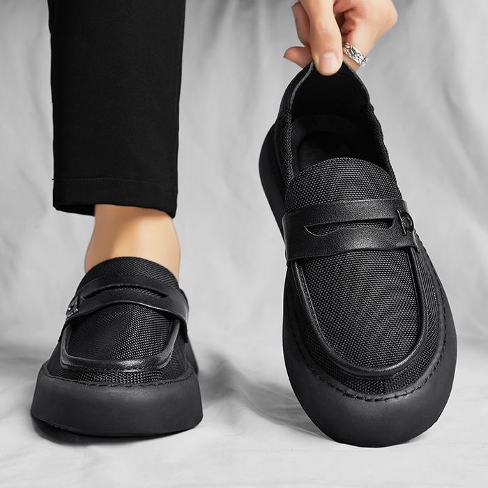 Jual Elegant Shoes Men Slip On Classic Dress Loafers Men Brand