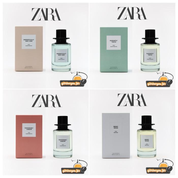 Best Parfum Zara Elegantly Tokyo Fashionably London Energetically New York  Ebony Wood Edp 30 Ml 100 Ml Original Woman Perfume Parfume Wanita Cewek
