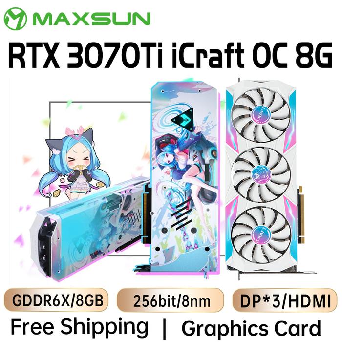 8gb Rtx 3070 Icraft Maxsun GeForce RTX 3070 Ti 8GB GDDR6X ICraft