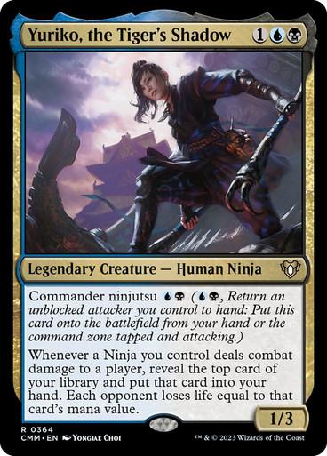 Gambar Yuriko, the Tiger's Shadow CMM | MTG TCG dari MTGPlayer undefined Tokopedia