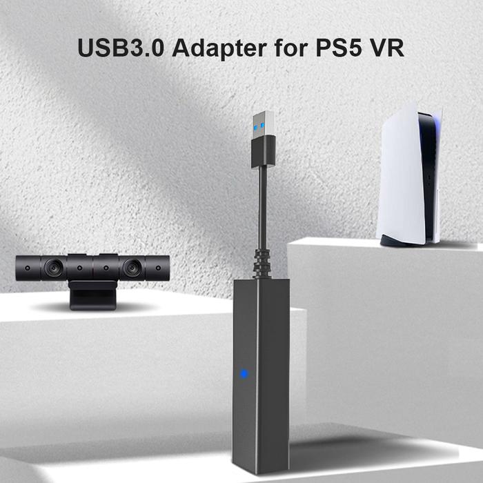 Terlaris New Vr Connector For Ps5 Playstation Console Usb30 Mini Camera  Adapter Ps Vr To Ps5 Ca