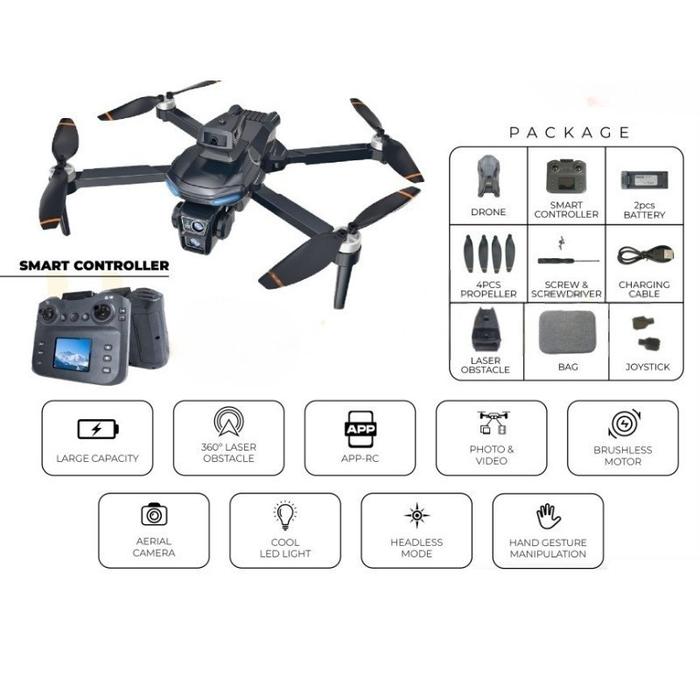 Jual ROX X9 Mini SC Drone HD Dual Camera WiFi FPV Combo Version
