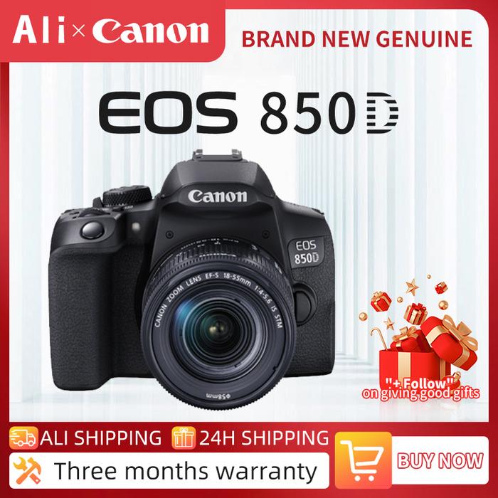 Canon Eos 850d Rebel T8i Dslr Camera Eos Kiss X10i Digital Camera Optional  Ef-s 18-135mm F35-56 Is Stm Lens 18-55 Lens