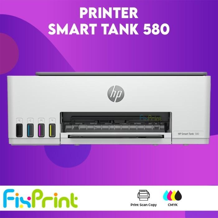 Gambar Printer HP Smart Tank 520 Print Scan Copy SmartTank InkTank 580 415 All-In-One Multifungsi Wireless Bergaransi Resmi - SmartTank 580 dari FixPrint Indonesia undefined Tokopedia