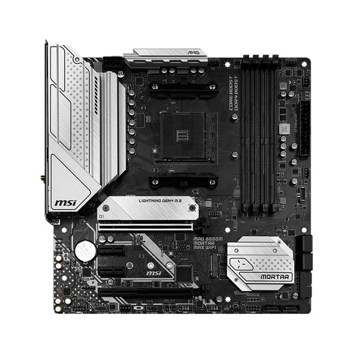 Msi Mag B550m Mortar Max Wifi Motherboard Amd B550 Usb32 Ddr4