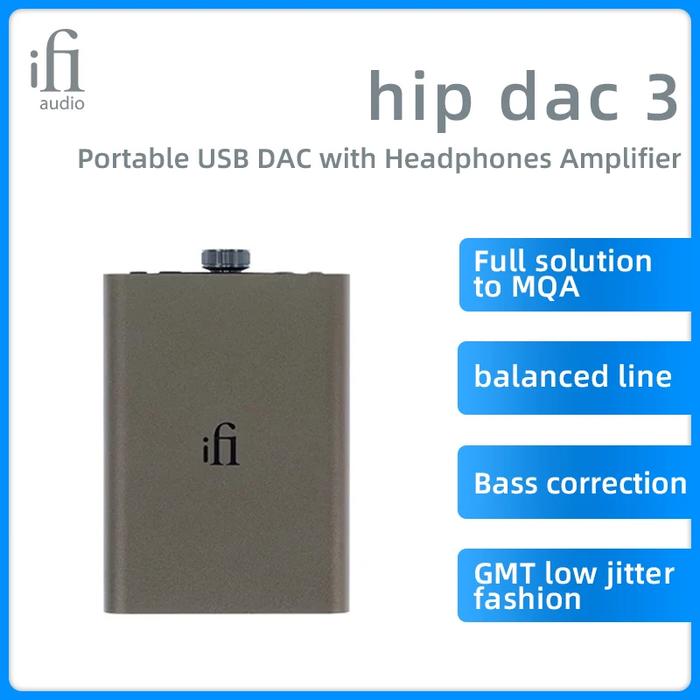 Gambar iFi hip dac 3 Portable USB DAC with Headphones Amplifier  Decoder dari GROSIR MEJALIPAT ANYARRRRR undefined Tokopedia